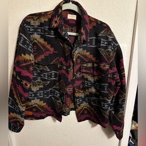 Simply Southern Patterned Jacket (kinda cropped)